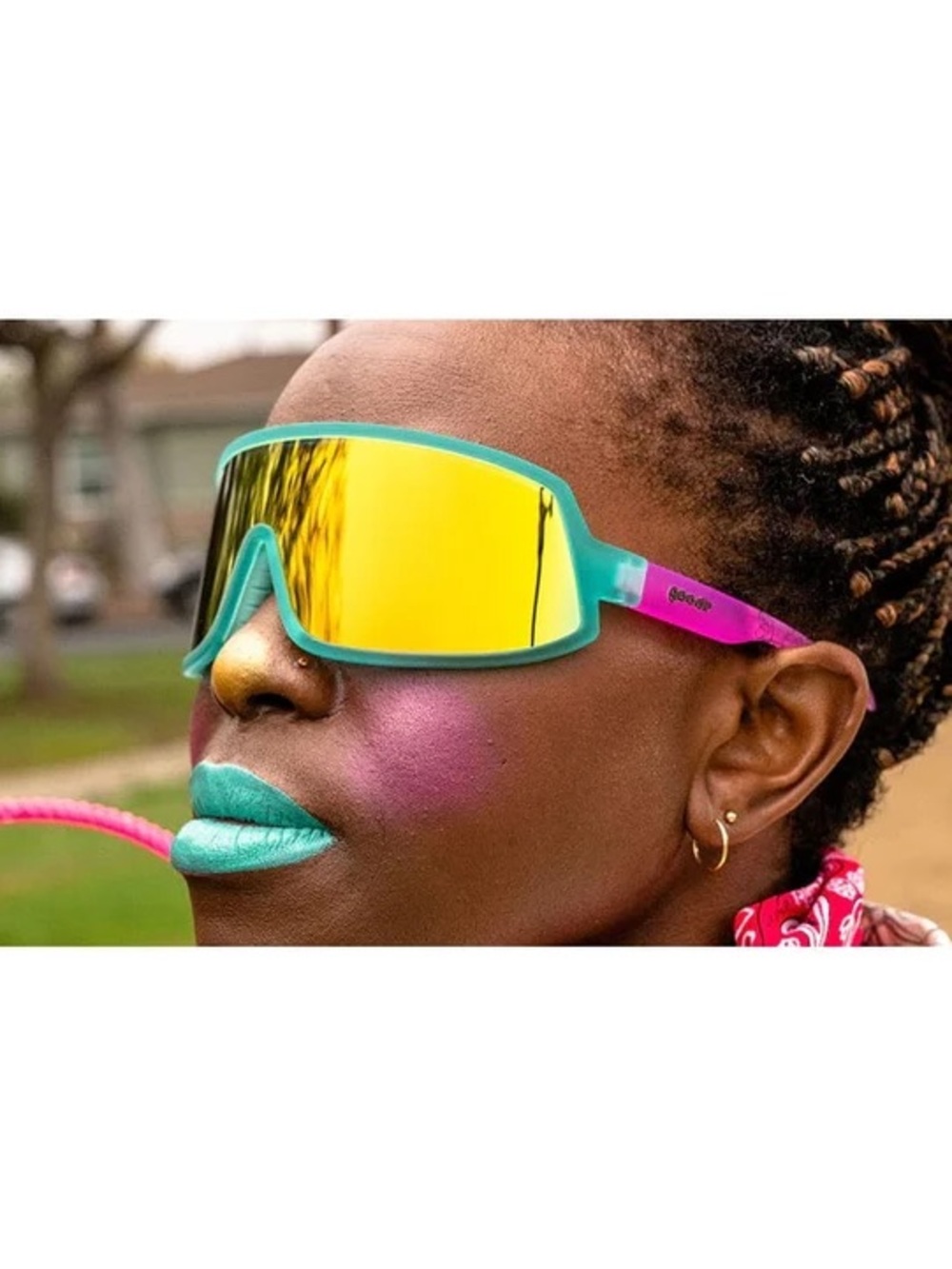 Goodr Wrap G Sunglasses “Save a Bull ride a Rodeo Clown” Buy one get one